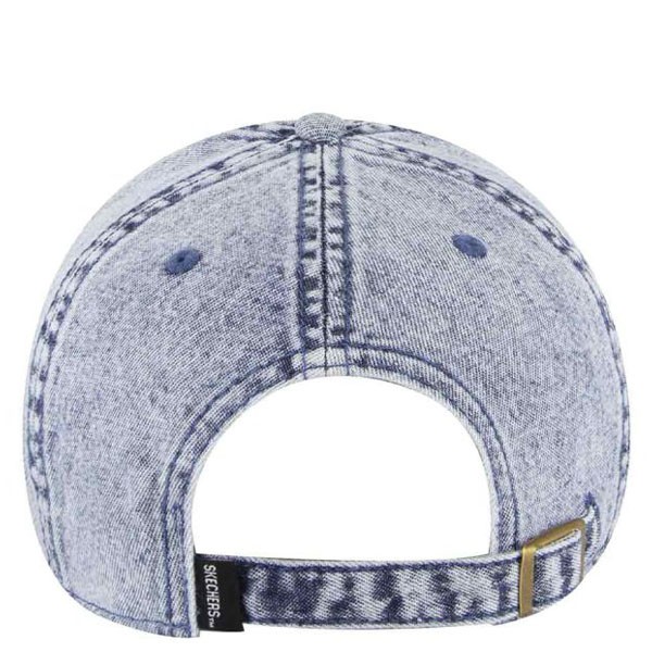Denim Embroidered Hat