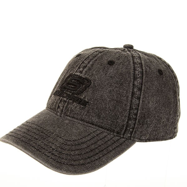Denim Embroidered Hat