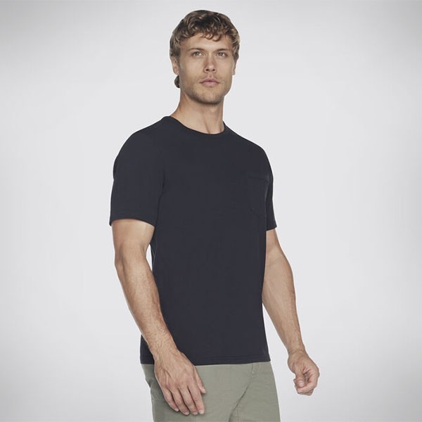 SKECH-BREEZE SLUB POCKET TEE