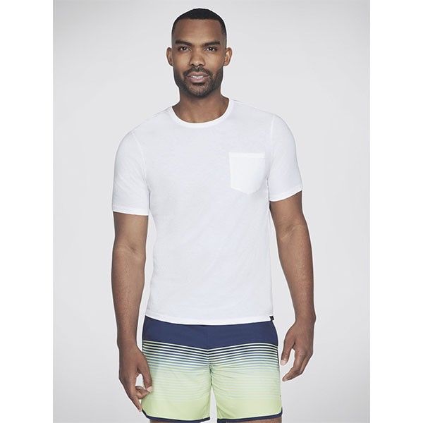 SKECH-BREEZE SLUB POCKET TEE